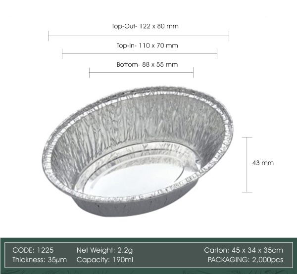 Aluminum Foil Cup_Code 1225