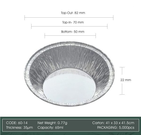 Aluminum Foil Cup_Code 6014