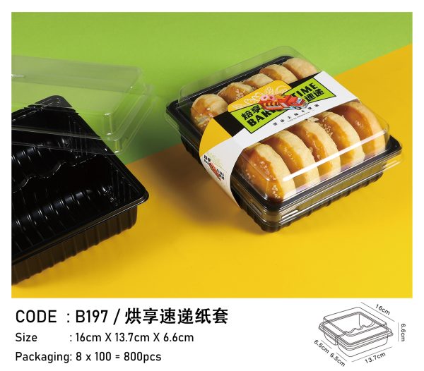 Food Tray with Lid_Code B197