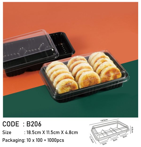 Food Tray with Lid_Code B206