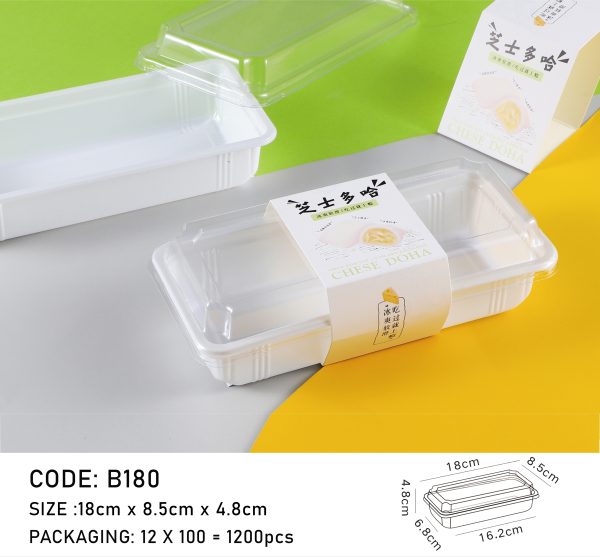 Food Tray with Lid_Code B180