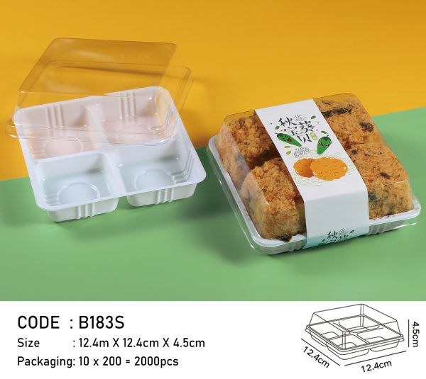 Food Tray with Lid_Code B183S