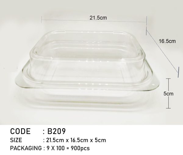 Food Tray with Lid_Code 209